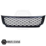 Brute Status matte black grille with white LEDS for nissan navara np300 2015-2022 pickup truck