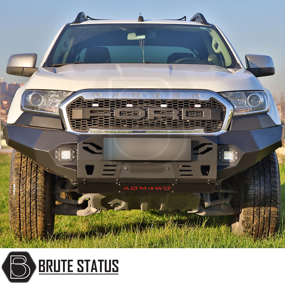 Ford Ranger 2012-2015 Heavy Duty Winch Front Bumper