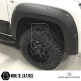 Close-up of VW Amarok 2017+ Wide Arch Kit, showcasing premium wheel arches designed for enhanced style and durability. Suitable for double cab models only.