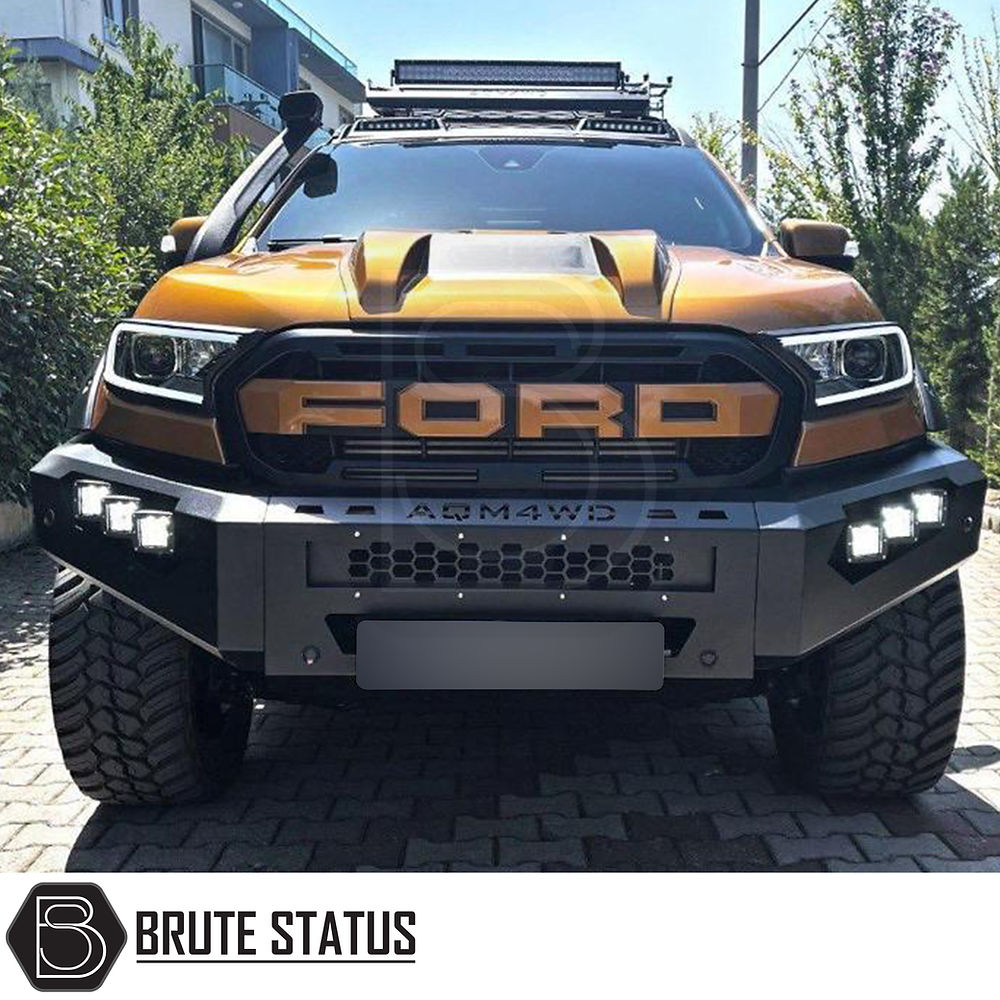 Ford Ranger 2015-2022 Heavy Duty Winch Front Bumper