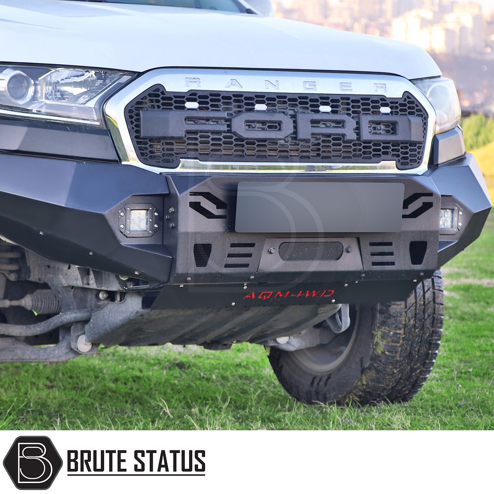 Ford Ranger 2012-2015 Heavy Duty Winch Front Bumper