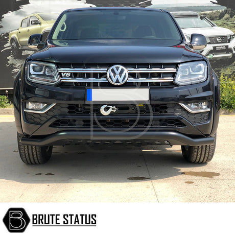 VW Amarok 2010-2017 City Bar (Nudge Bar) Matt Black