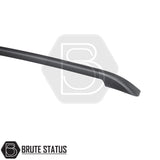 Ford Ranger Black Roof Rail Kit 2012-2022, high-quality aftermarket accessory, visible as a sleek black tool, enhancing pick-up truck style and functionality.