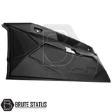 Mitsubishi L200 2019-2021 Series 6 Tailgate Cladding Cover in durable ABS plastic, offering protection with easy fitment; not compatible with reversing cameras.