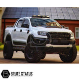 Ford Ranger 2015-2022 Rallye Style Bonnet Scoop enhances road presence with impact-resistant plastic and easy installation, perfect for personalization.