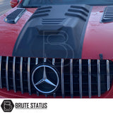 Mercedes X-Class 2017-2020 Bonnet Scoop, sleek ABS plastic, easy adhesive installation, CAD designed for a tailored fit, enhancing your truck's individuality.