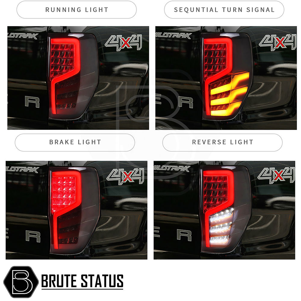 Ford Ranger 2012-2022 T7 T8 LED Tail Lights