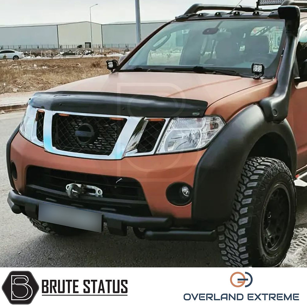 Nissan Navara D40 2010-2015 Overland Extreme Wide Arch Kit, featuring premium wheel arches made from durable ABS plastic for enhanced vehicle aesthetics and functionality.