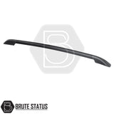 Ford Ranger Black Roof Rail Kit 2012-2022, high-quality finish, aftermarket accessory to enhance truck style. Suitable for Ford Ranger models 2012-2022.