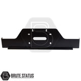 Volkswagen Amarok 2017-2022 Front Bumper Winch Bracket, a black metal plate with holes, TÜV certified, suitable for minor modification with standard bumpers.