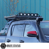 Universal LED Light Set mounted on a truck with a roof rack, featuring five bright LED lights for enhanced vehicle exterior and cargo visibility.