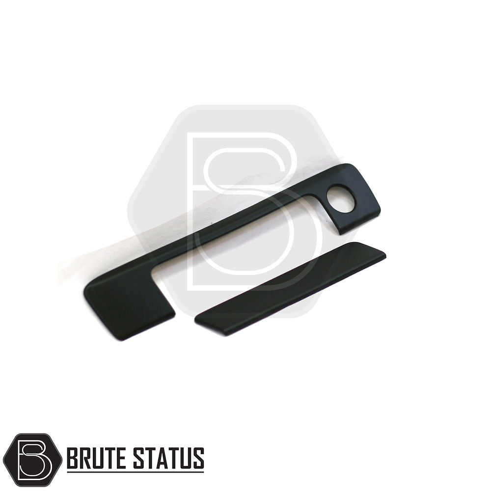 Ford Ranger 2012-2022 Rear Handle - Matt Black, crafted from high-quality ABS plastic, designed for easy installation with pre-applied 3M adhesive.