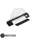 Ford Ranger 2012-2022 Rear Handle - Matt Black, crafted from high-quality ABS plastic, designed for easy installation with pre-applied 3M adhesive.