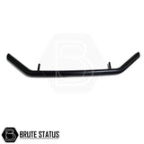 Ford Ranger 2012-15 T6 City Bar (Nudge Bar) Matt Black, sturdy metal bar designed for bumper protection and style enhancement, precision-fit for easy installation.