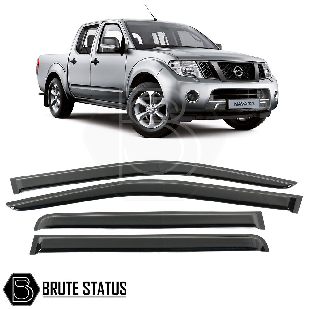 Nissan Navara D40 2005-2015 Window Deflector Sun Shade