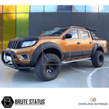 Nissan Navara NP300 2016+ Wide Arch Kit (Overland Extreme) featuring premium ABS wheel arches, precision fit, and durable design for enhanced vehicle customization.