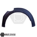 Ford Ranger 2012-2022 Wide Arch Kit in Matte Black, featuring durable ABS plastic arches for enhanced style and coverage, suitable for double cab models.