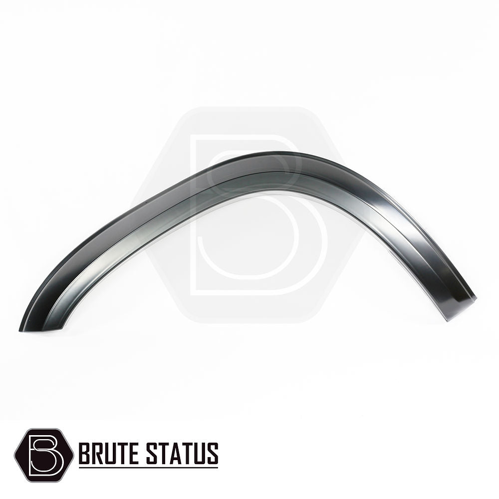 Mercedes X-Class Slimline Wheel Arch Kit featuring a sleek design and black textured finish, enhancing your truck's style and width without drilling.