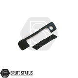 Ford Ranger 2012-2022 Rear Handle - Matt Black, featuring a sleek design with a pre-applied adhesive for easy installation, made from durable, fade-resistant ABS plastic.