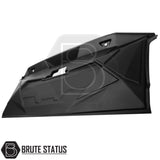 Mitsubishi L200 2015-2019 Series 5 Tailgate Cladding Cover, black ABS plastic, protective with easy installation, enhances truck durability and style.