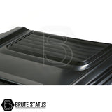 Ford Ranger 2015-2022 'The Beast' Bonnet Scoop, black, impact-resistant plastic, enhances truck appearance. Suitable for facelift models, easy installation, no drilling required.