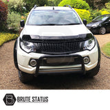 Mitsubishi L200 Series 5 2015-2019 headlight and tail lamp covers, featuring easy-fit design, high-quality ABS plastic, ideal for customization.