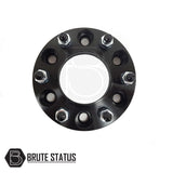 Volkswagen Amarok 2023+ 35mm hubcentric wheel spacers, black metal ring with bolts, designed for stability and space, set of 4 for Amarok.