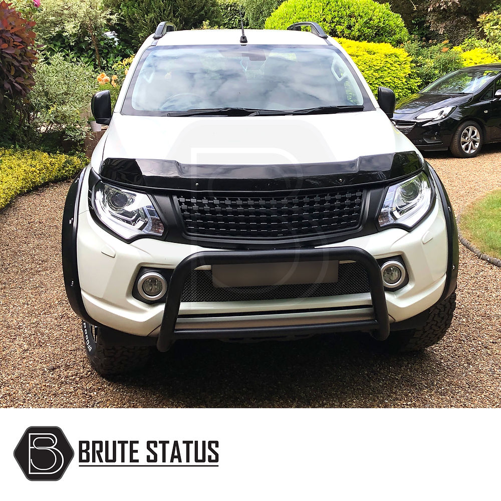 Head Light Covers for Mitsubishi L200 Series 5, enhancing your vehicle’s front with aggressive styling. Easy installation with durable, fade-resistant ABS plastic.